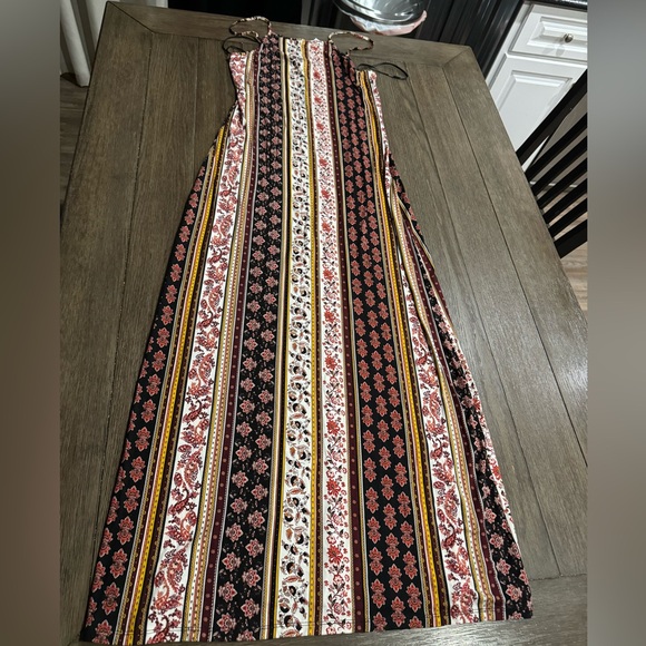 Long cotton maxi dress size L - Picture 1 of 3